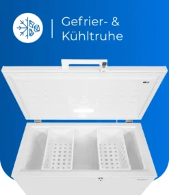 Exquisit Gefriertruhe GT320-HE-040E Weiss | Standgerät | 316 L Volumen | Weiß -Küchen Profi fa282a5f894f17c309f8b79ab8b19eb5