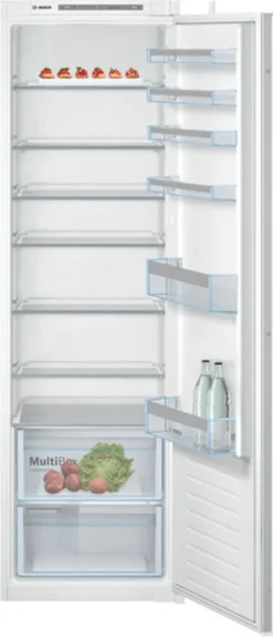 BOSCH KIR81VSF0 Integrierbarer 1-türiger Kühlschrank - SER4 - ++ - 177x56cm - Weiß