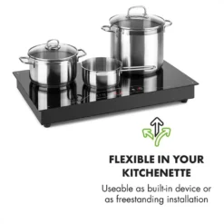 Deejay Freizonen-Induktionskochfeld 3500 W Glaskeramik Touch Schwarz -Küchen Profi fd2a20a79d258c2c77bdb1873d9ac2ff