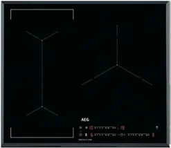 AEG ILB63445FB, Schwarz, Integriert, 60 Cm, Zonen-Induktionskochfeld, 3 Zone(n), 3 Zone(n)