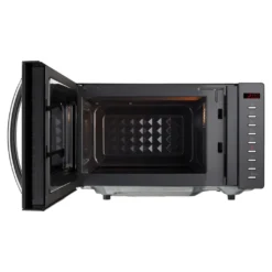 MEDION 2 In 1 Mikrowelle (20 Liter, 700 Watt, 5 Leistungsstufen, 8 Programme, Auftaufunktion, Flachbett, MD10744) Schwarz -Küchen Profi fe6e1a5885108ccb43de23ff2e8c43b5