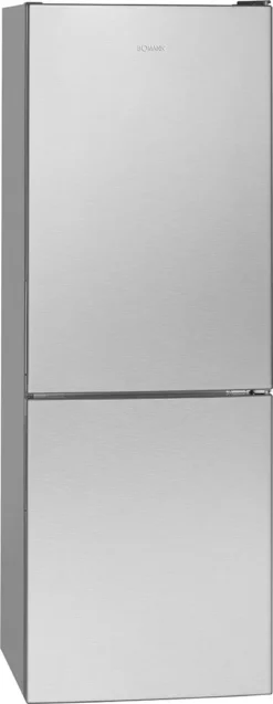 Bomann Kühl-/Gefrierkombination KG 7320.1 / 227 Liter / No Frost Funktion / 4 Sterne Gefrierfach / Inox -Küchen Profi fea788fca14771fc0d7b85b9d45104a9