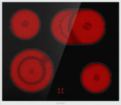 Gorenje Steel Set 4 Einbauherd - Set Mit Glaskeramik-Kochfeld Mit Edelstahlrahmen - 77L XXL Volumen - GentleClose & -Open - AirFry - PizzaMode - ChildLock - PerfectGrill - Teleskopauszüge - Schwarz -Küchen Profi ff1e61771b1fd3ad9bc3589c428f8e2b