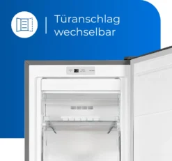 Exquisit Gefrierschrank GS271-NF-H-010E Inoxlook | Standgerät | 194 L Volumen | Inoxlook -Küchen Profi ff3f4ec1cede02876a32b765f011f246