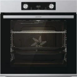 Gorenje BOS 6737 E13X Einbau-Backofen / 77 Liter/Heißluft/ExtraSteam/GentleClose & Open/EcoClean/Air Fry/PizzaMode/PerfectGrill/Teleskopauszüge/Inox-Look, Grau -Küchen Profi ff795b707c7c189852512b60104decb1